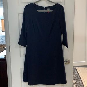 Navy Vince Camuto dress